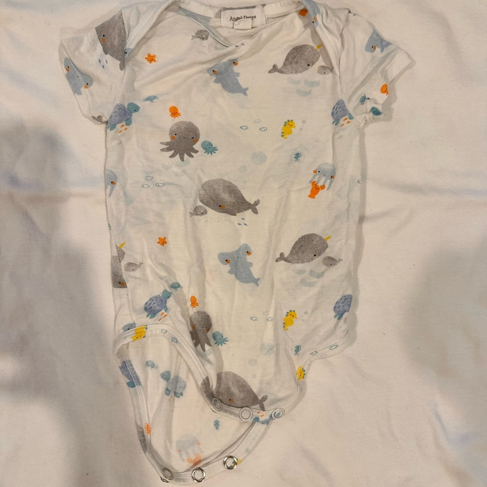 Angel Dear Onesie Pima Cotton (0-3)